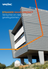 Staande naad VMZINC - technische handleiding - gevel